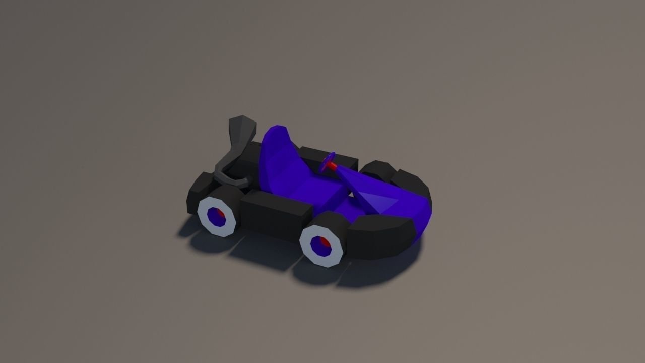 Low Poly Car Pack 01 Low-poly 3D model_25