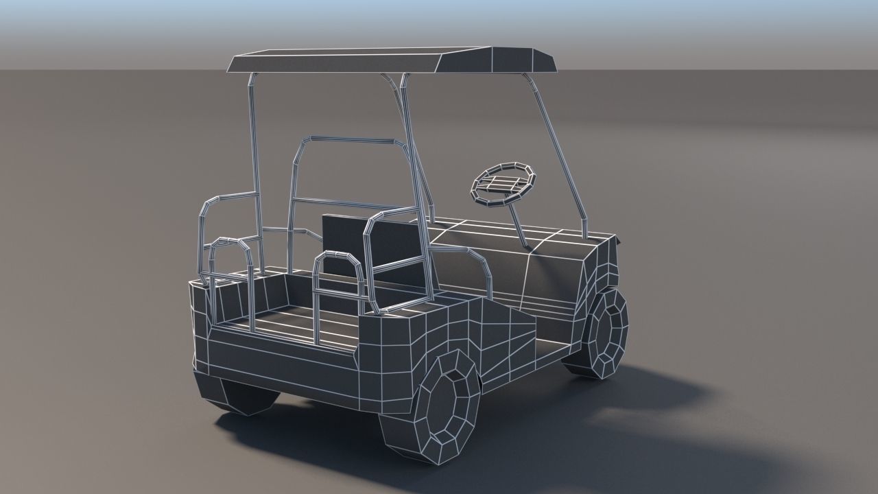 Low Poly Car Pack 01 Low-poly 3D model_38