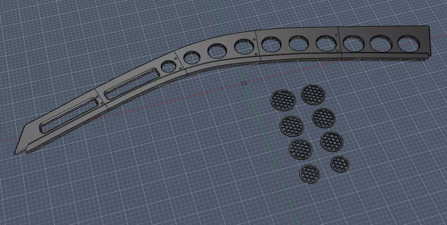 Honda Civic EK Window Vents 3D print model