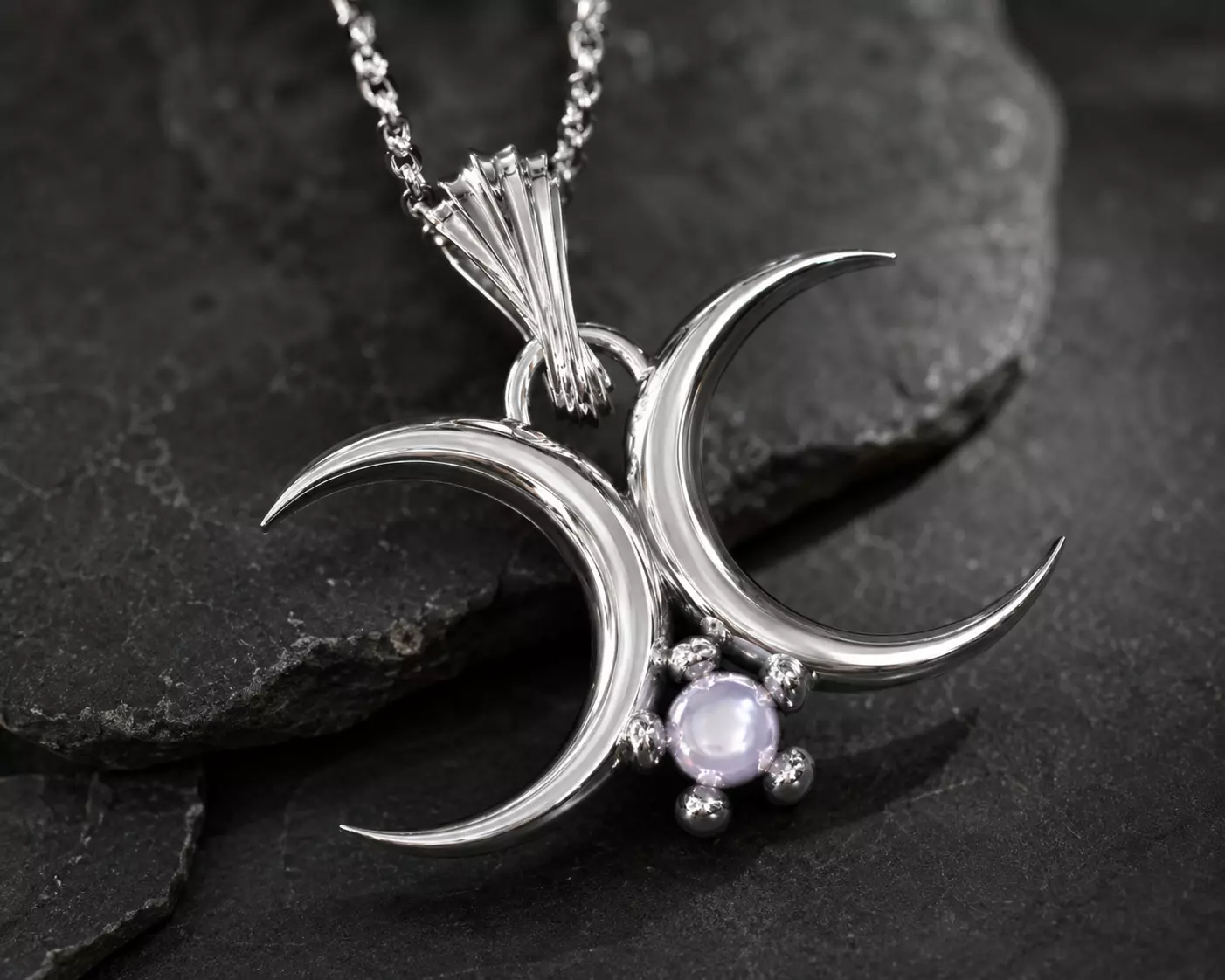MOON-Pendant 3D print model