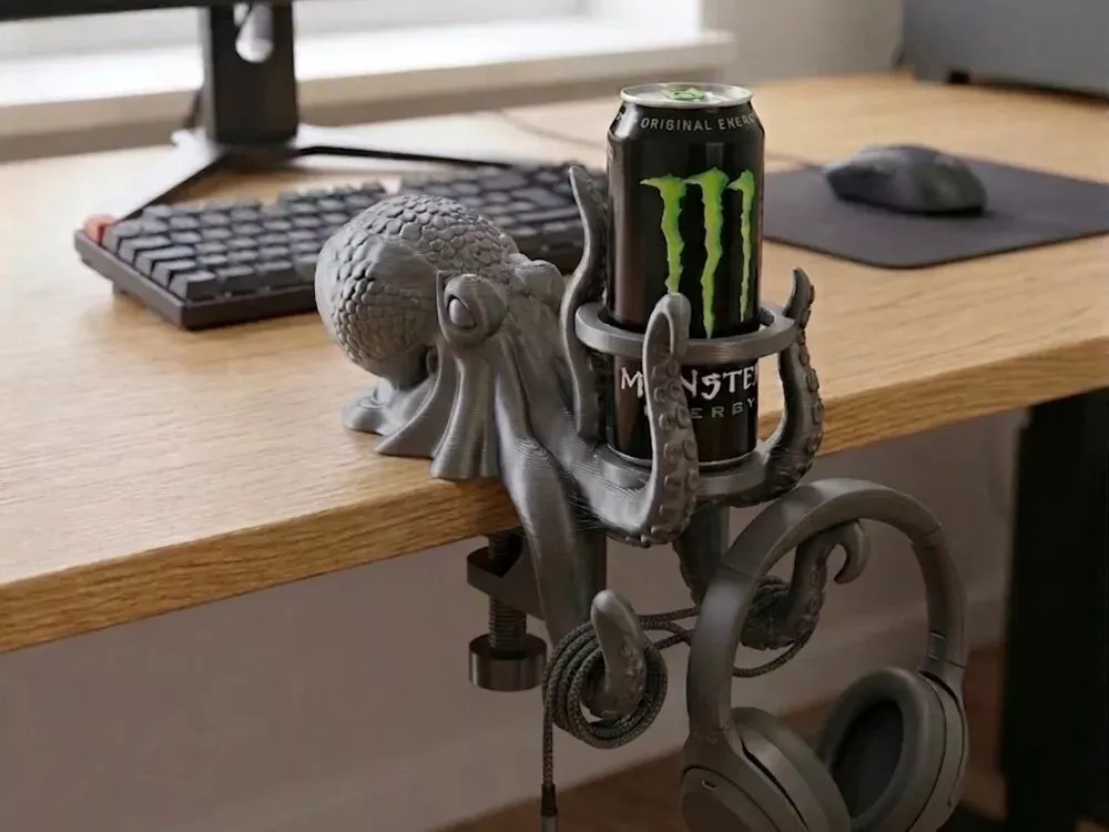 3D Printable Fantasy Kraken STL 3D print model