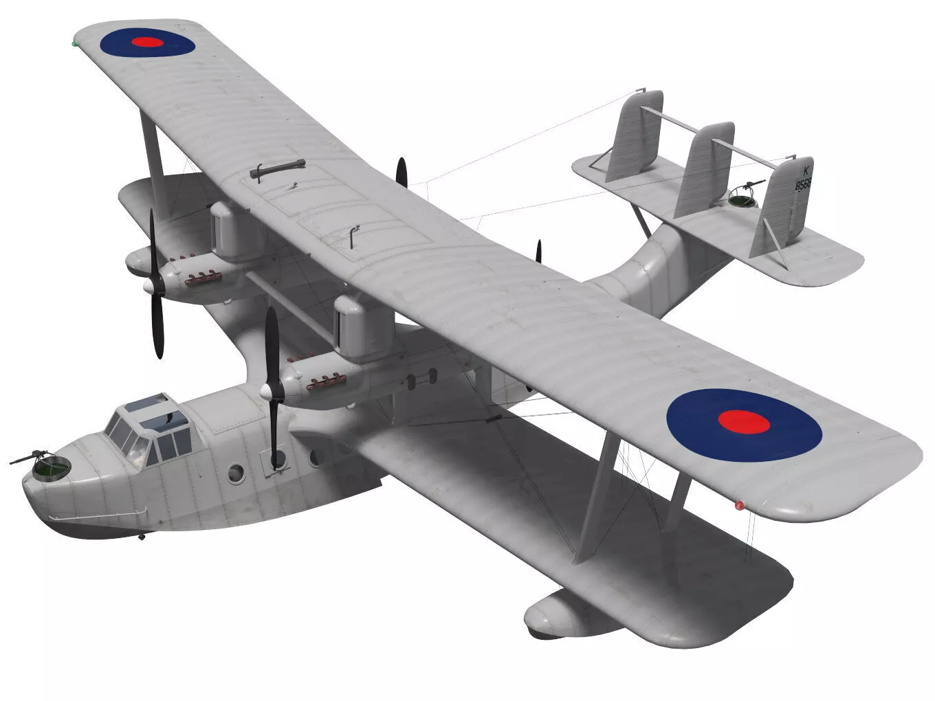 Short Singapore MkIII 3D model