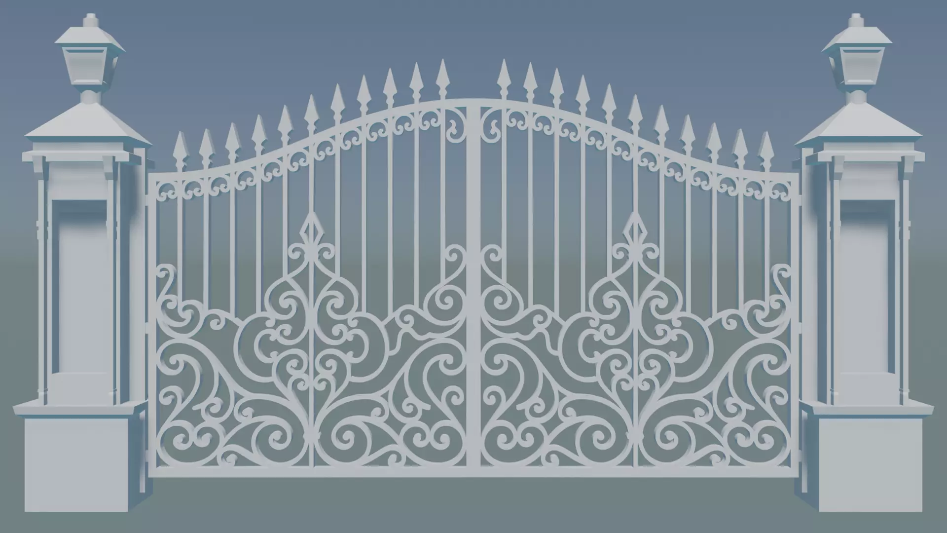 Entrance Gate 3D print model