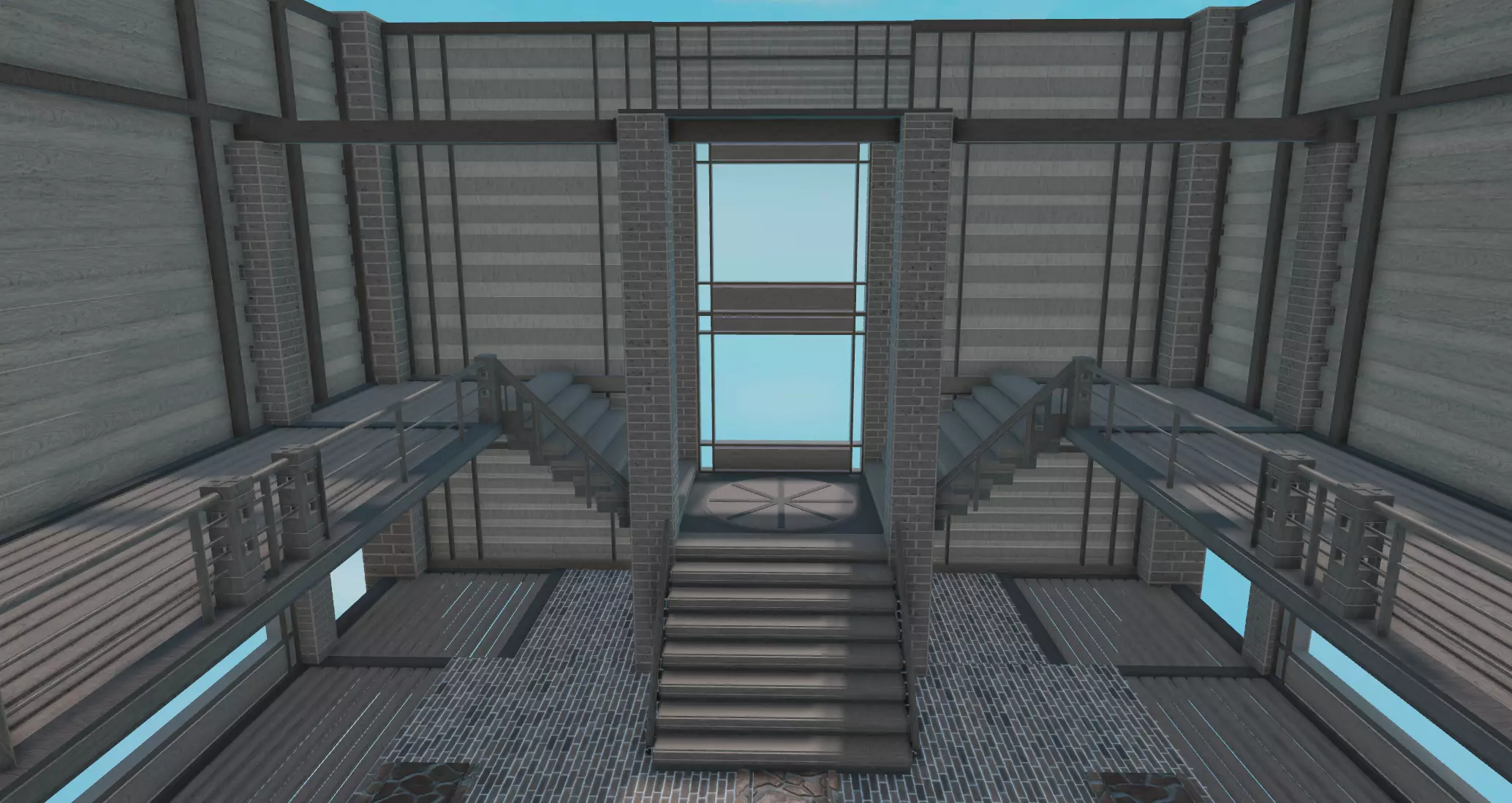 Detailed Roblox Lobby Free low-poly 3D model