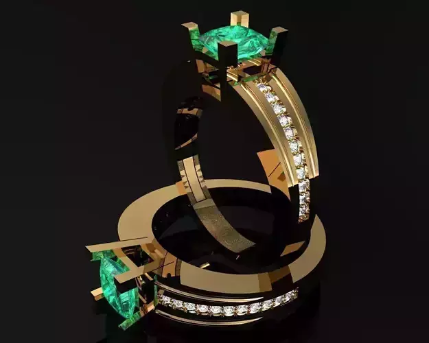 Ring 0-0 Free 3D print model