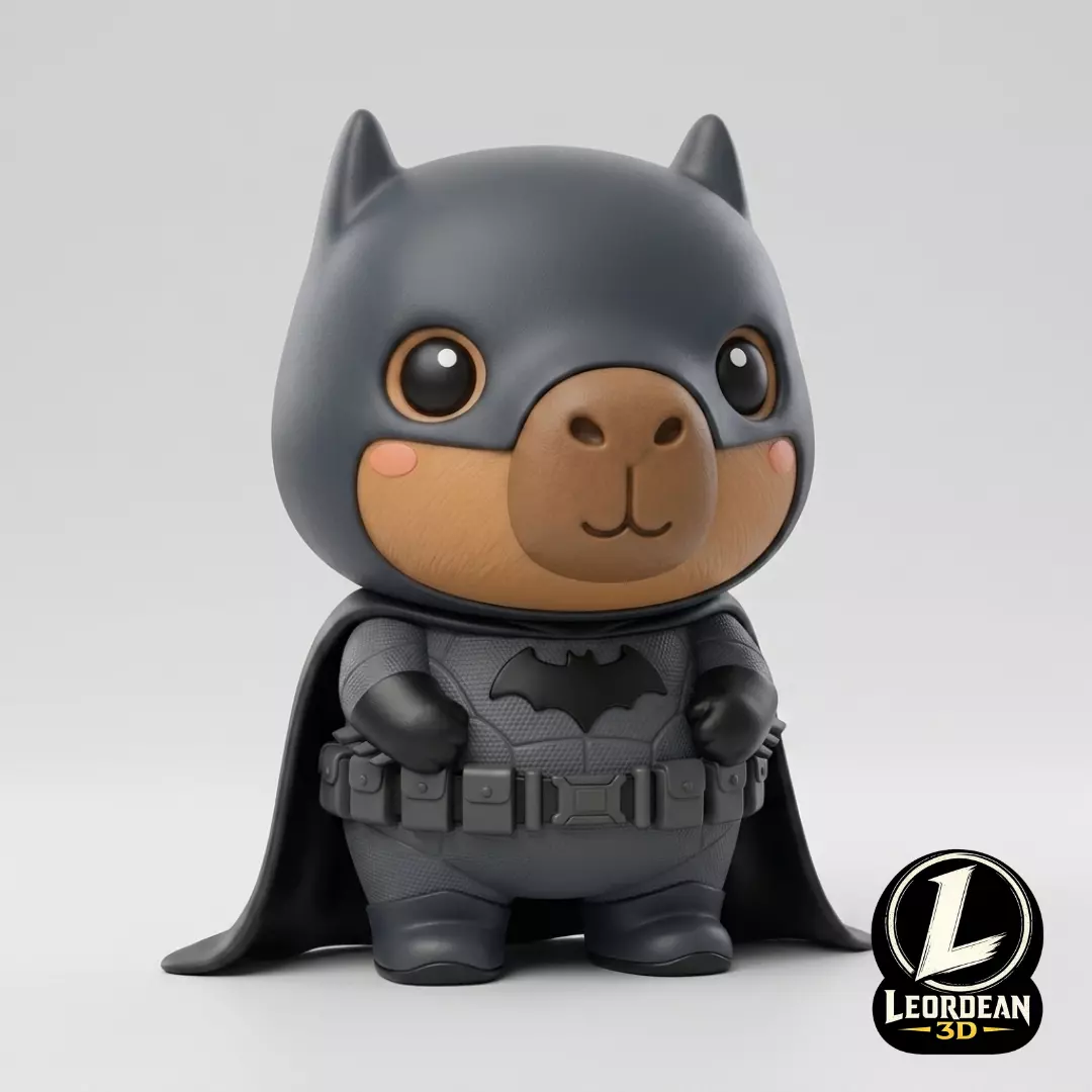 Batman Capybara Night Guardian 3D Printable Collectible Figure 3D print model