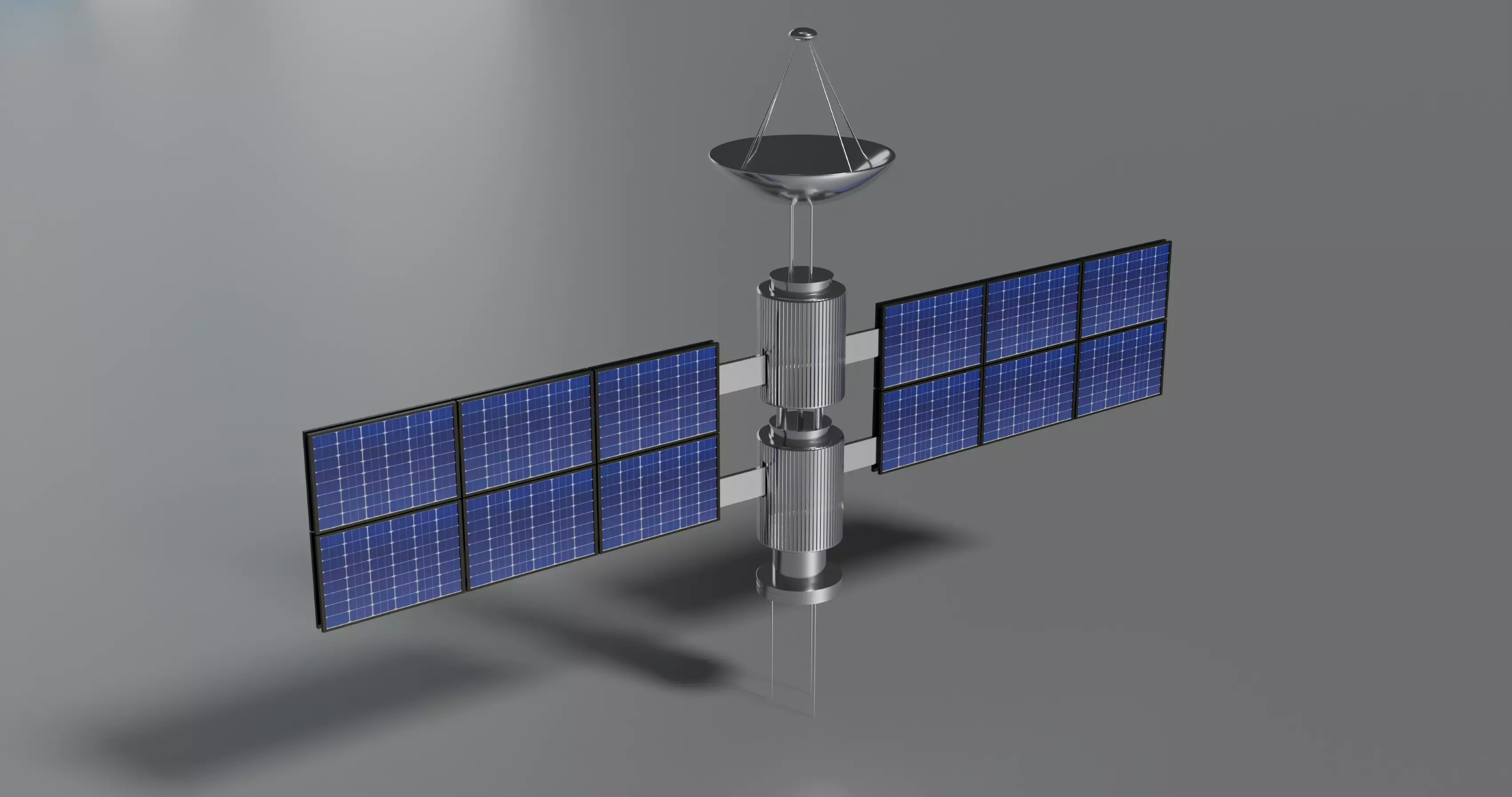 Satellite - Orbital Telescope 3D model 3D model