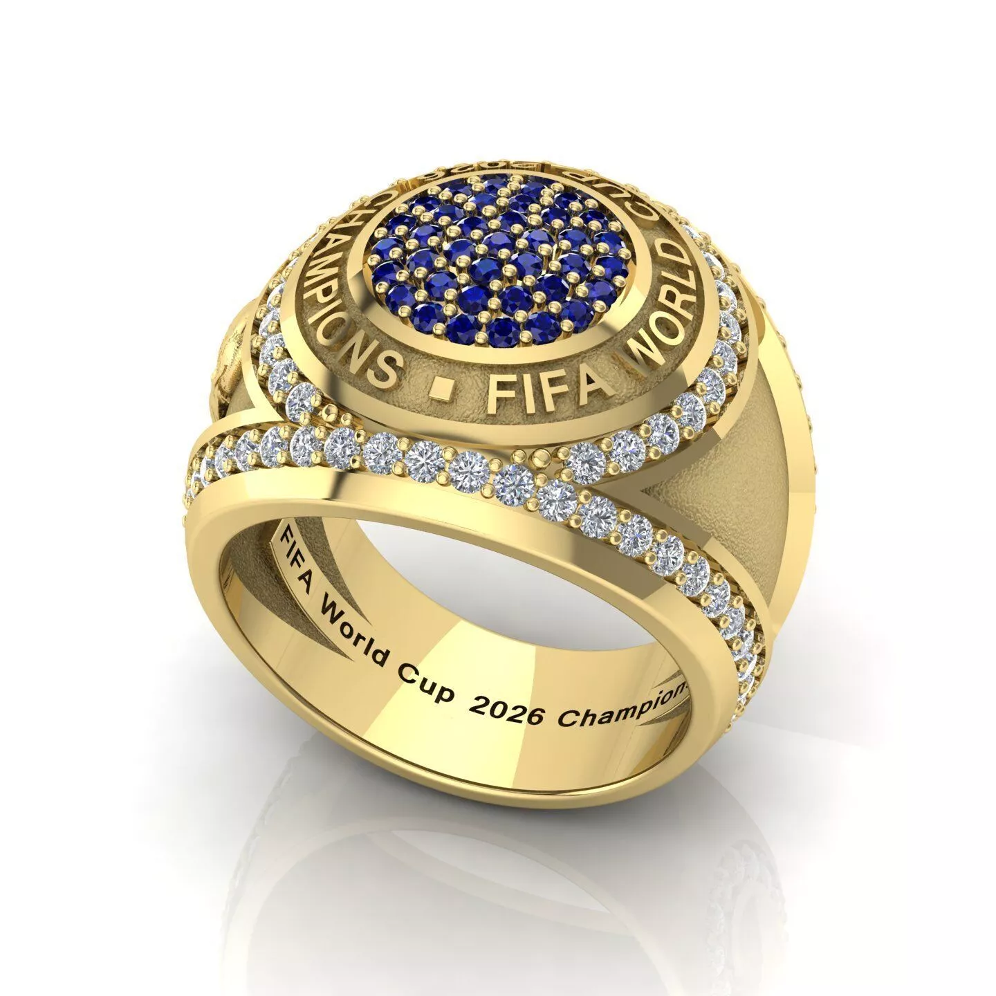 FIFA 2026 World Cup Championship Winner Ring Best Version Espana 3D print model
