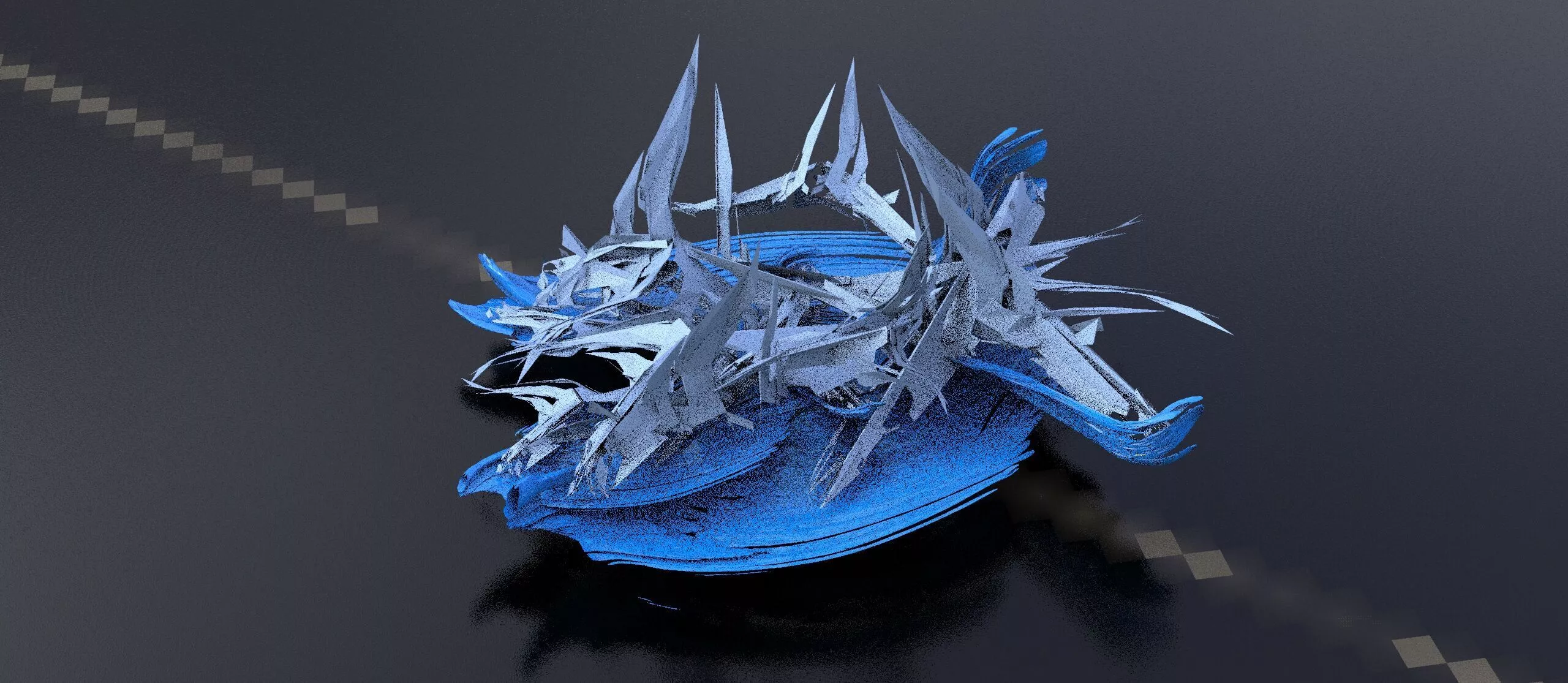 Dubai swim gravity tower 8 3D model