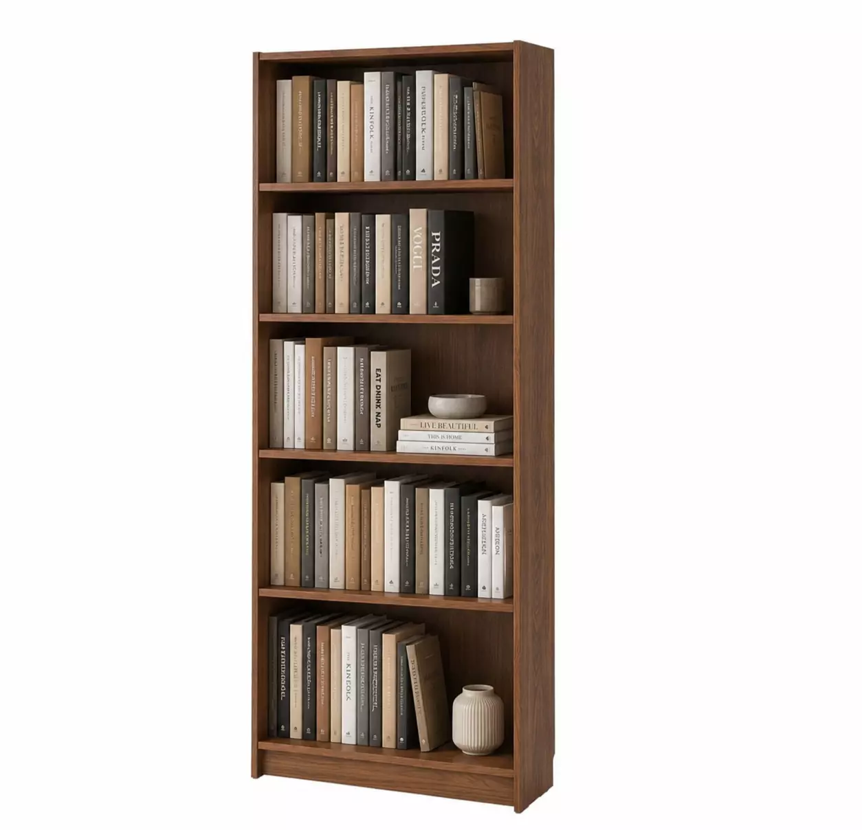 Bookshelf 3D Model Low-poly 3D model
