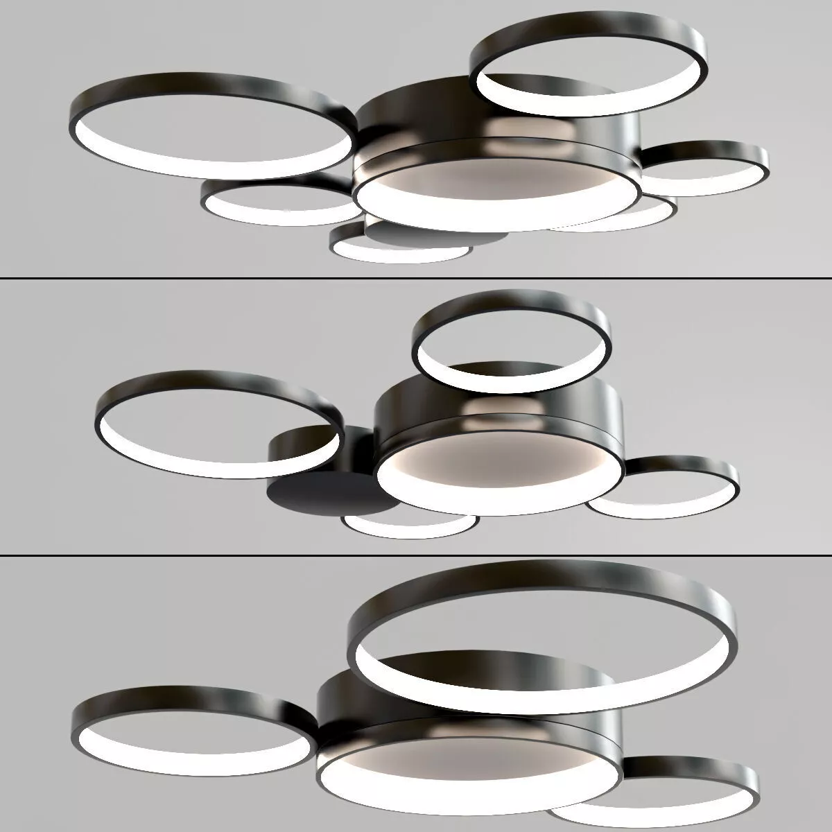Twine ceiling lamp 3D model