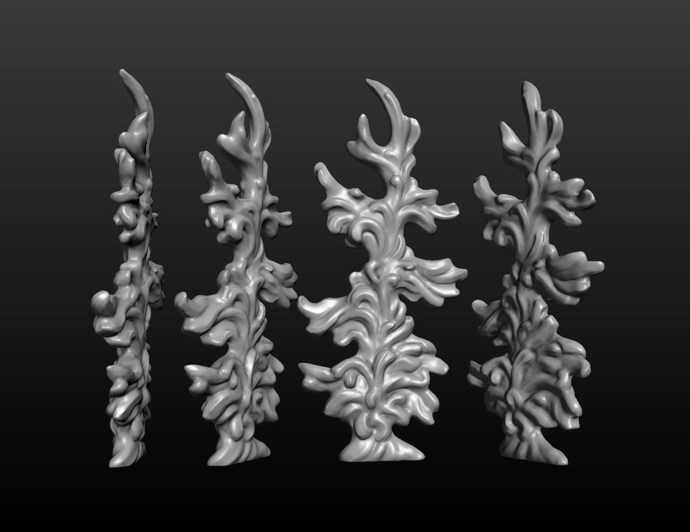 Fir tree 3D print model_6