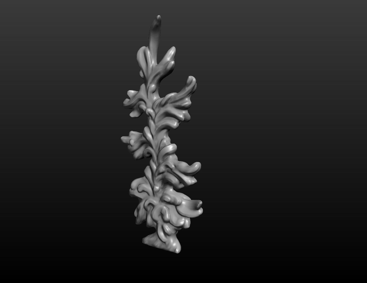 Fir tree 3D print model_3