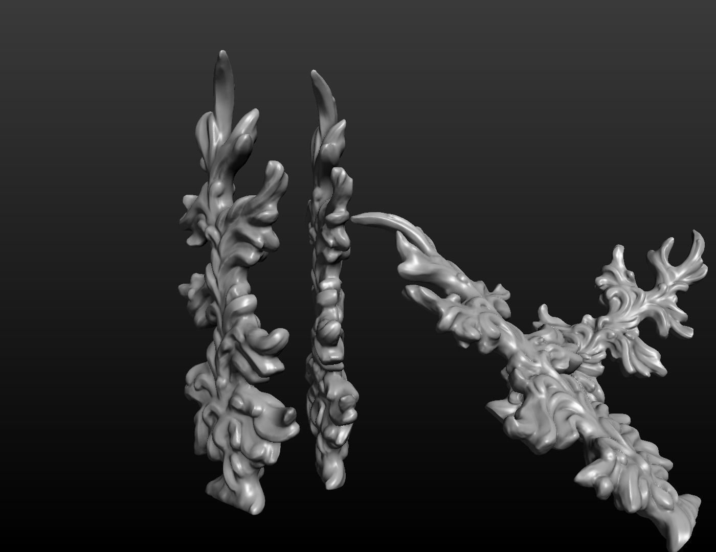 Fir tree 3D print model_9