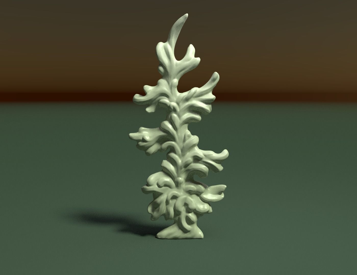 Fir tree 3D print model_0