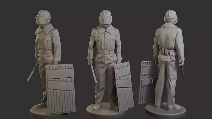 Czech communist riot police CCRP1 001