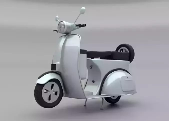 Bajaj Scooter 3D model