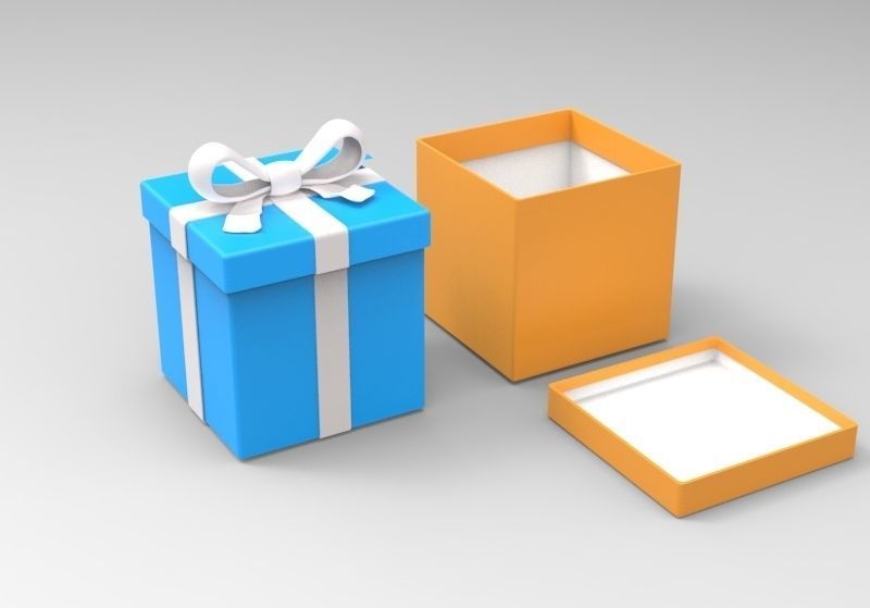Gift Boxes 3d models 3D model_3