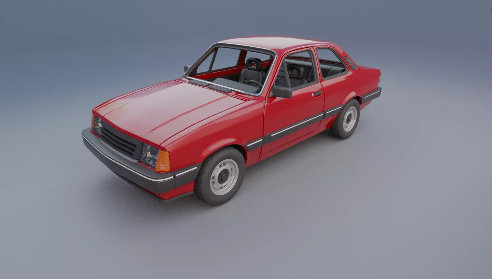 Chevette 1992 DL Junior 3D print model