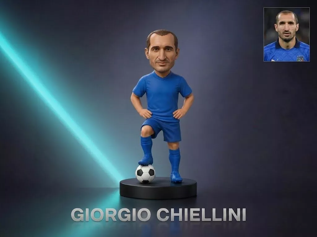 Giorgio Chiellini 3D Printable Figurine 3D print model