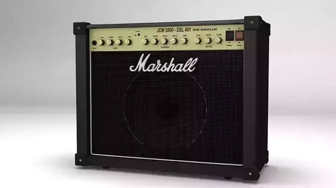 Marshall Amplifier 3D model
