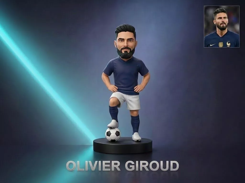 Olivier Giroud 3D Printable Figurine 3D print model
