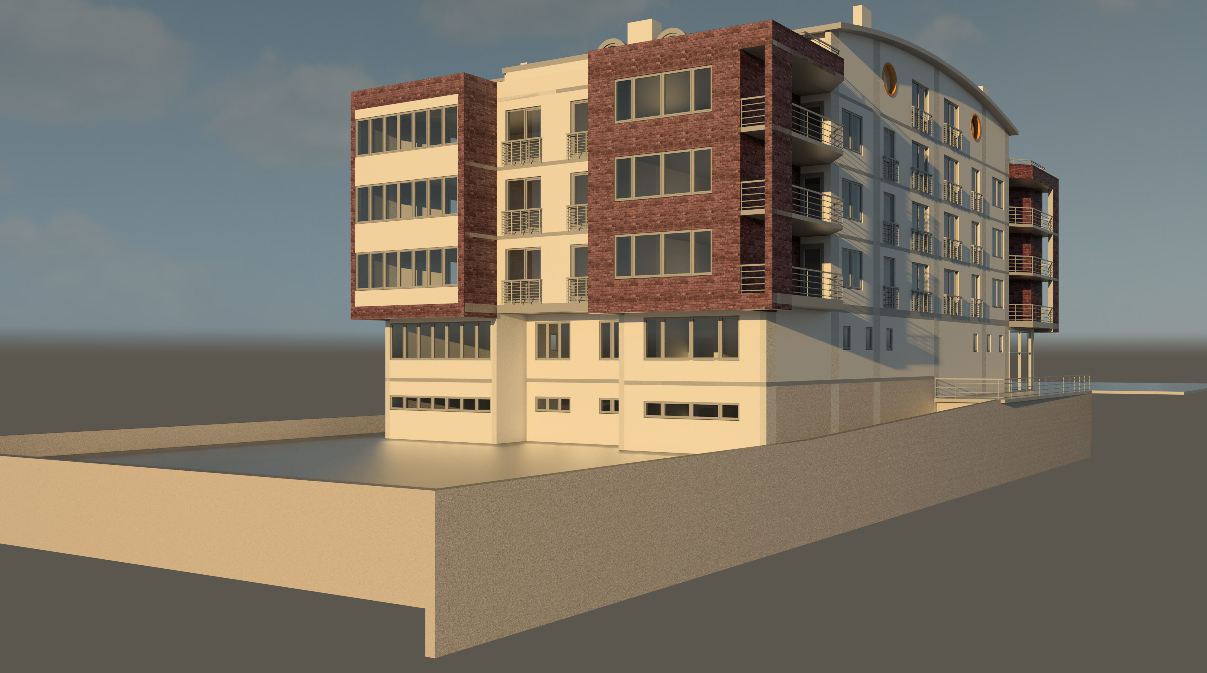 Building Design Revit Model 3D model_1