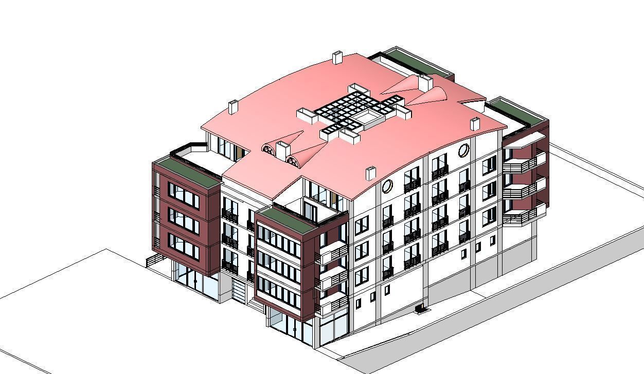 Building Design Revit Model 3D model_18