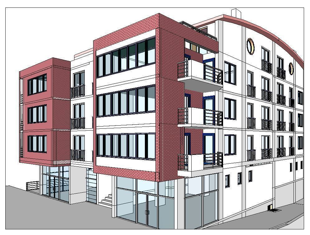 Building Design Revit Model 3D model_19
