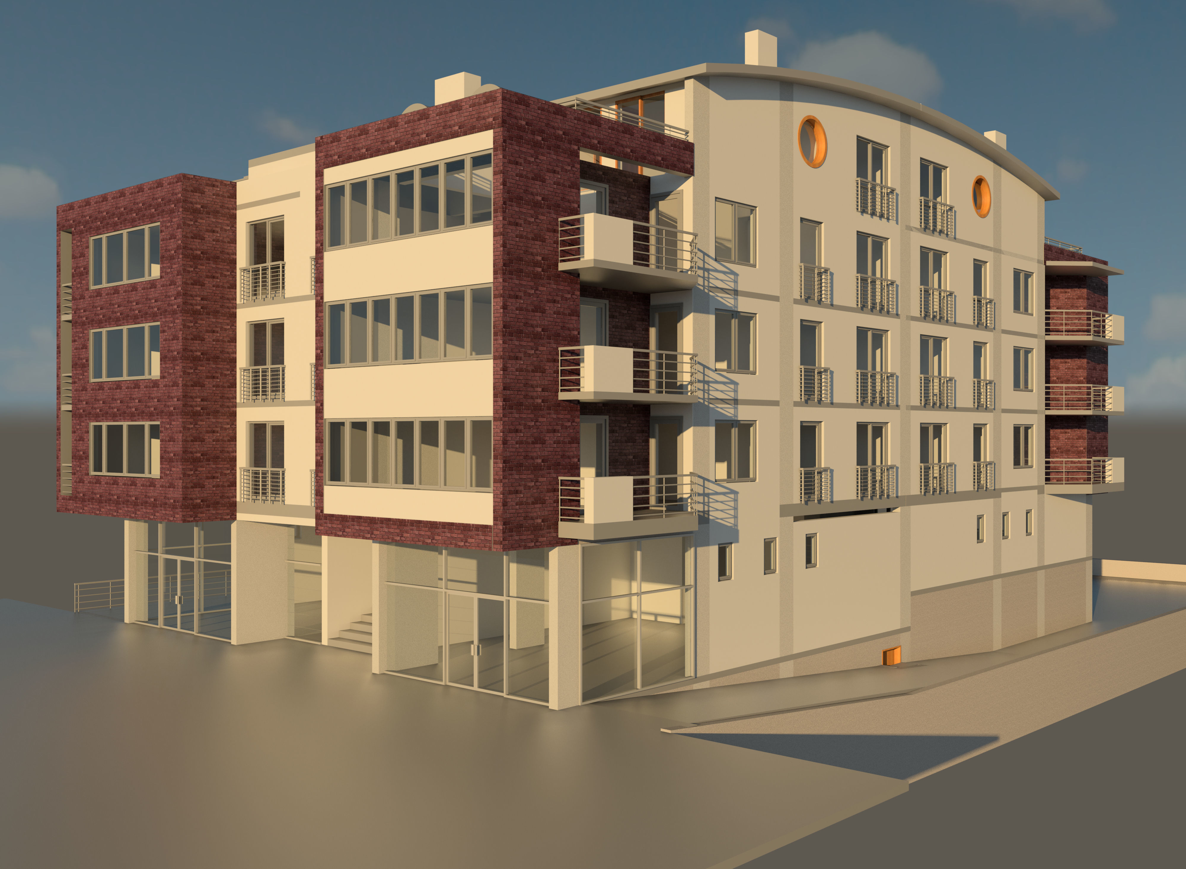 Building Design Revit Model 3D model_4