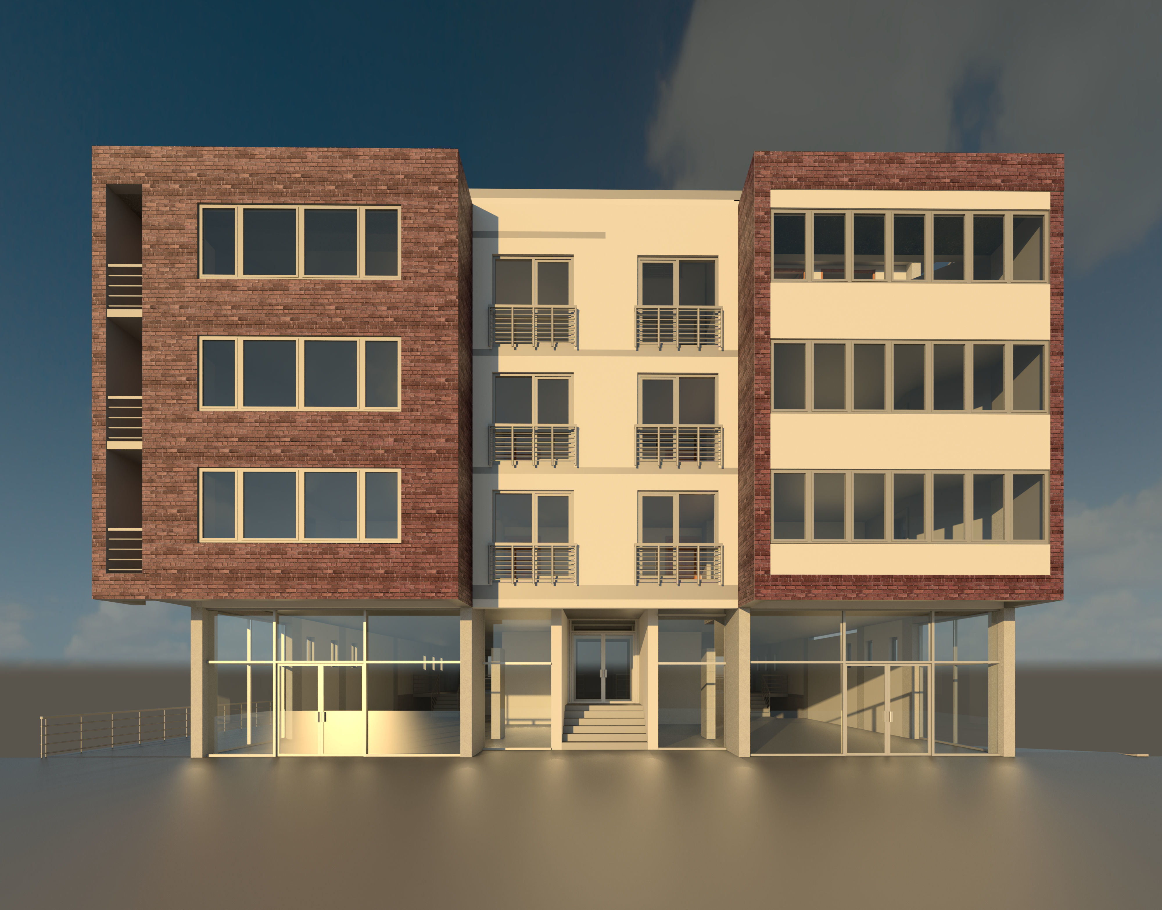 Building Design Revit Model 3D model_2