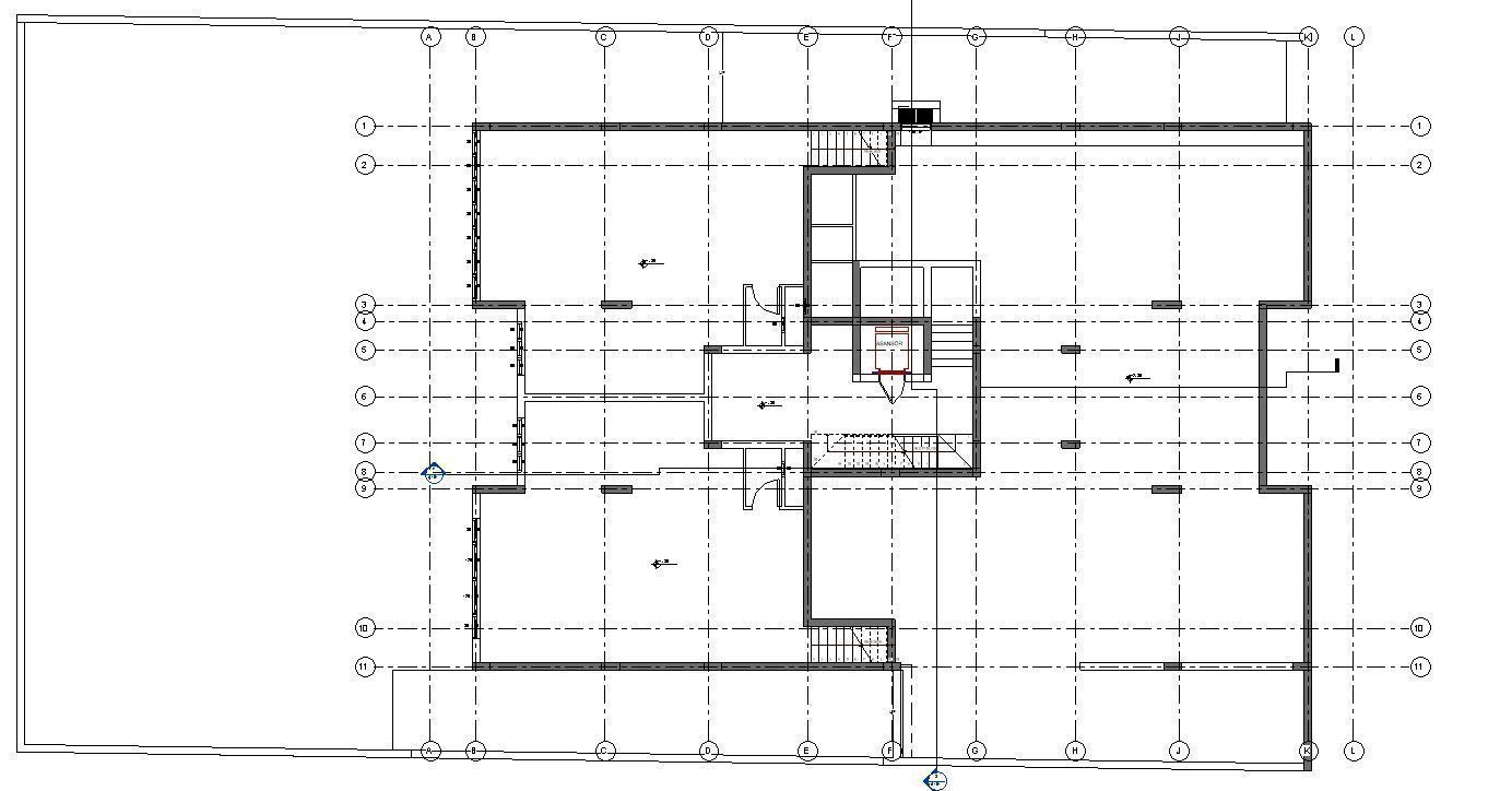 Building Design Revit Model 3D model_3