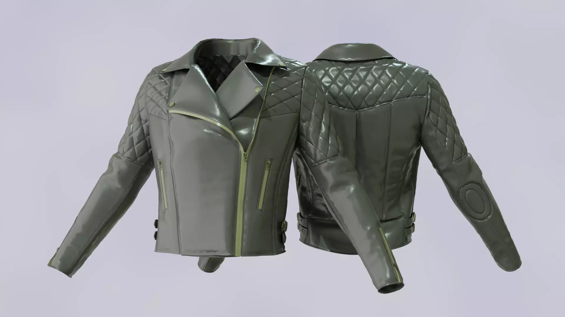 LEATHER JACKET 3D model