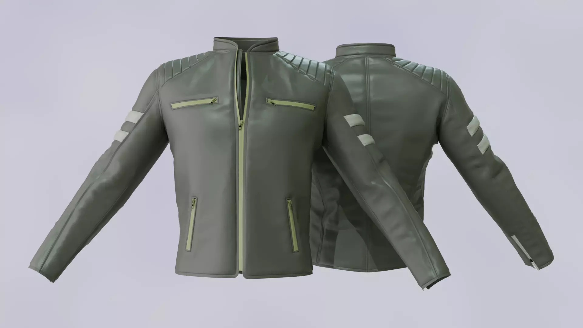 LEATHER JACKET 3D model