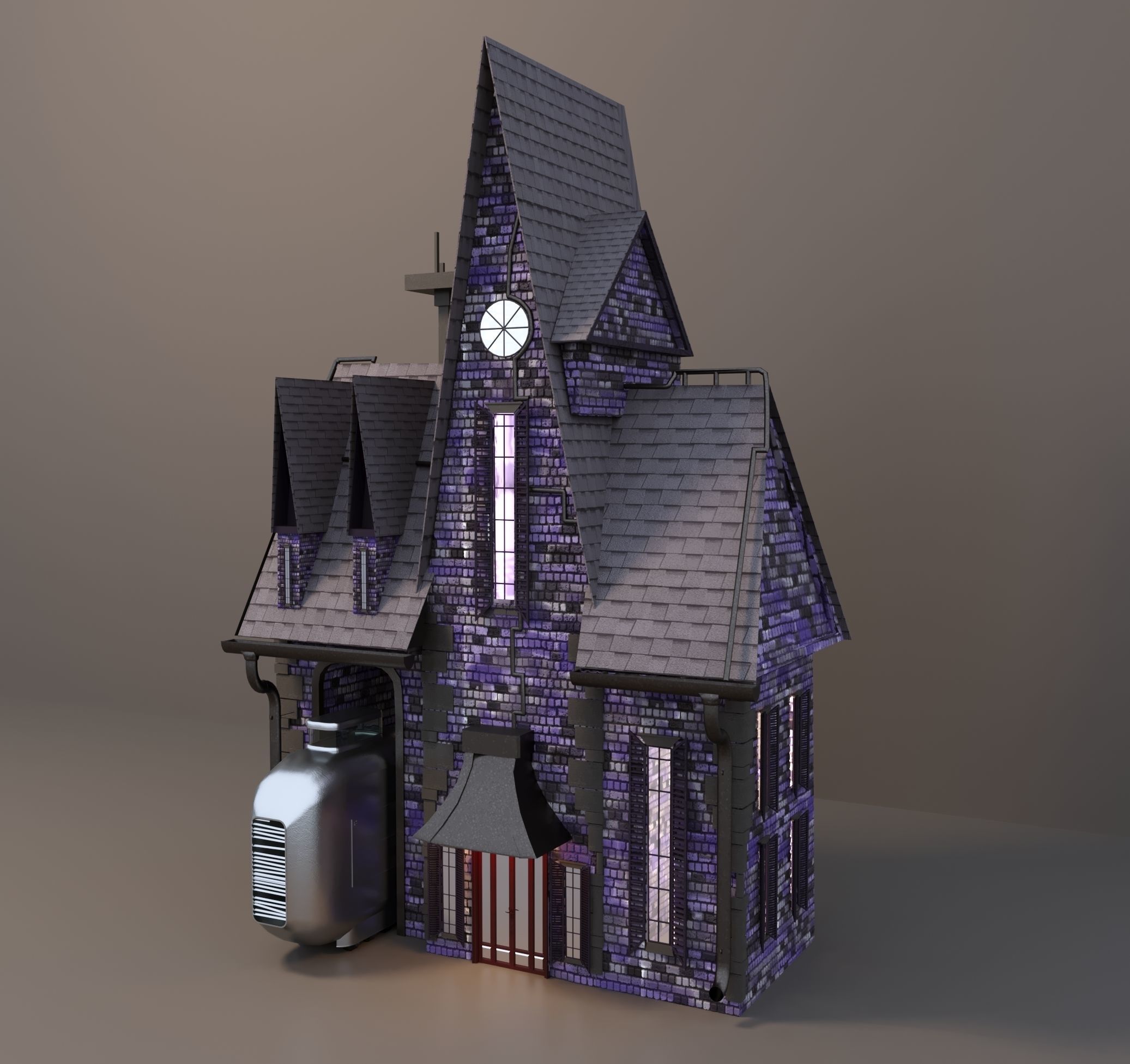 HOME DESPICABLE ME 3D model_2