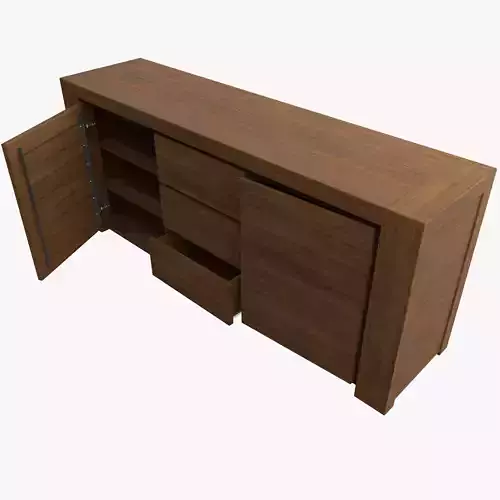 Teak wooden dressoir