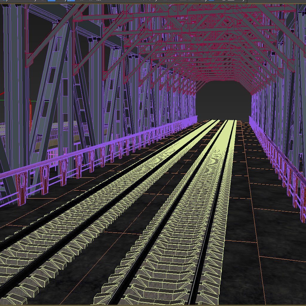 Bridge Construct - 3d model - vray ready 3D model_13