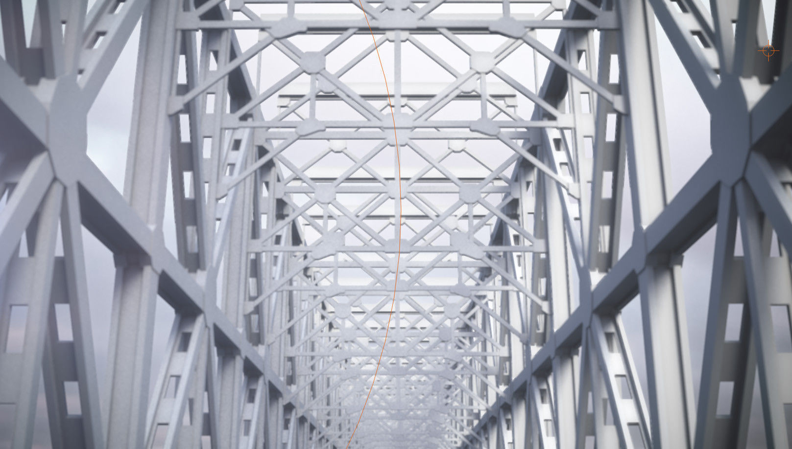 Bridge Construct - 3d model - vray ready 3D model_4