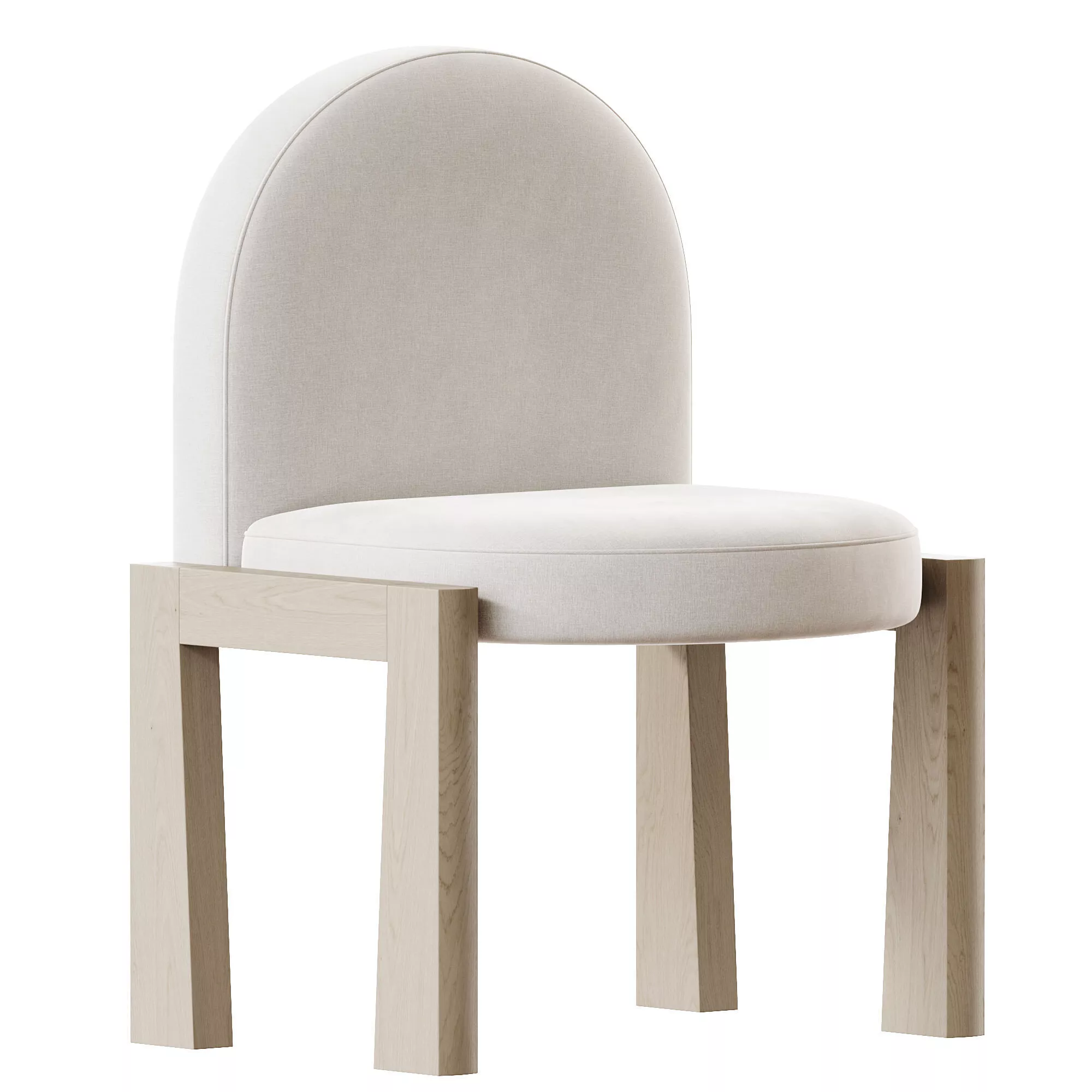 Haven Dining Chair Low-poly 3D model