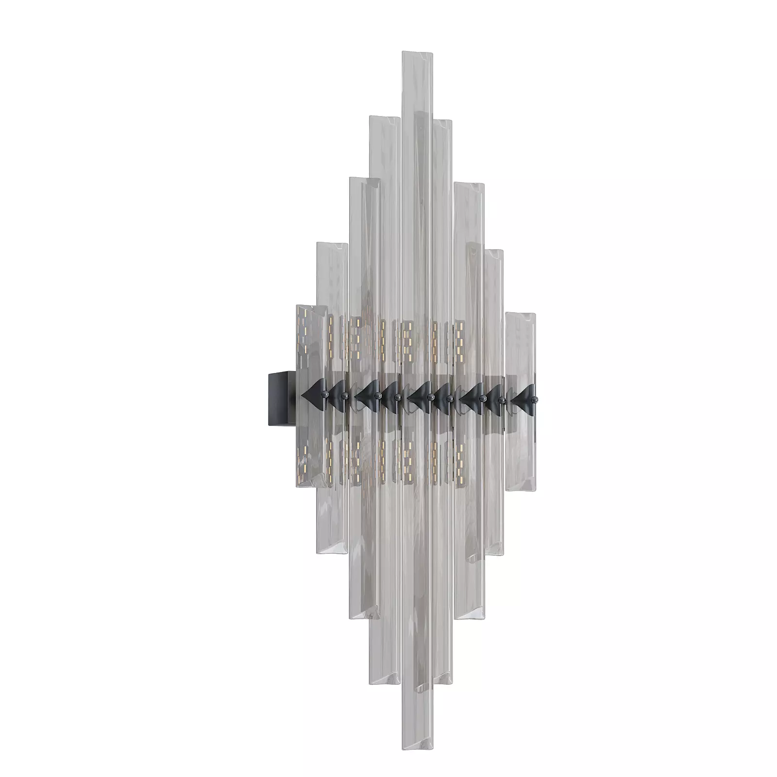 Pianoforte wall lamp Low-poly 3D model