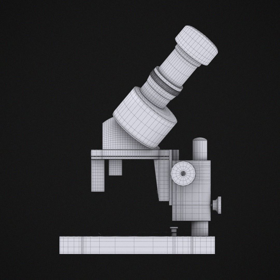 Microscope 3D model_17