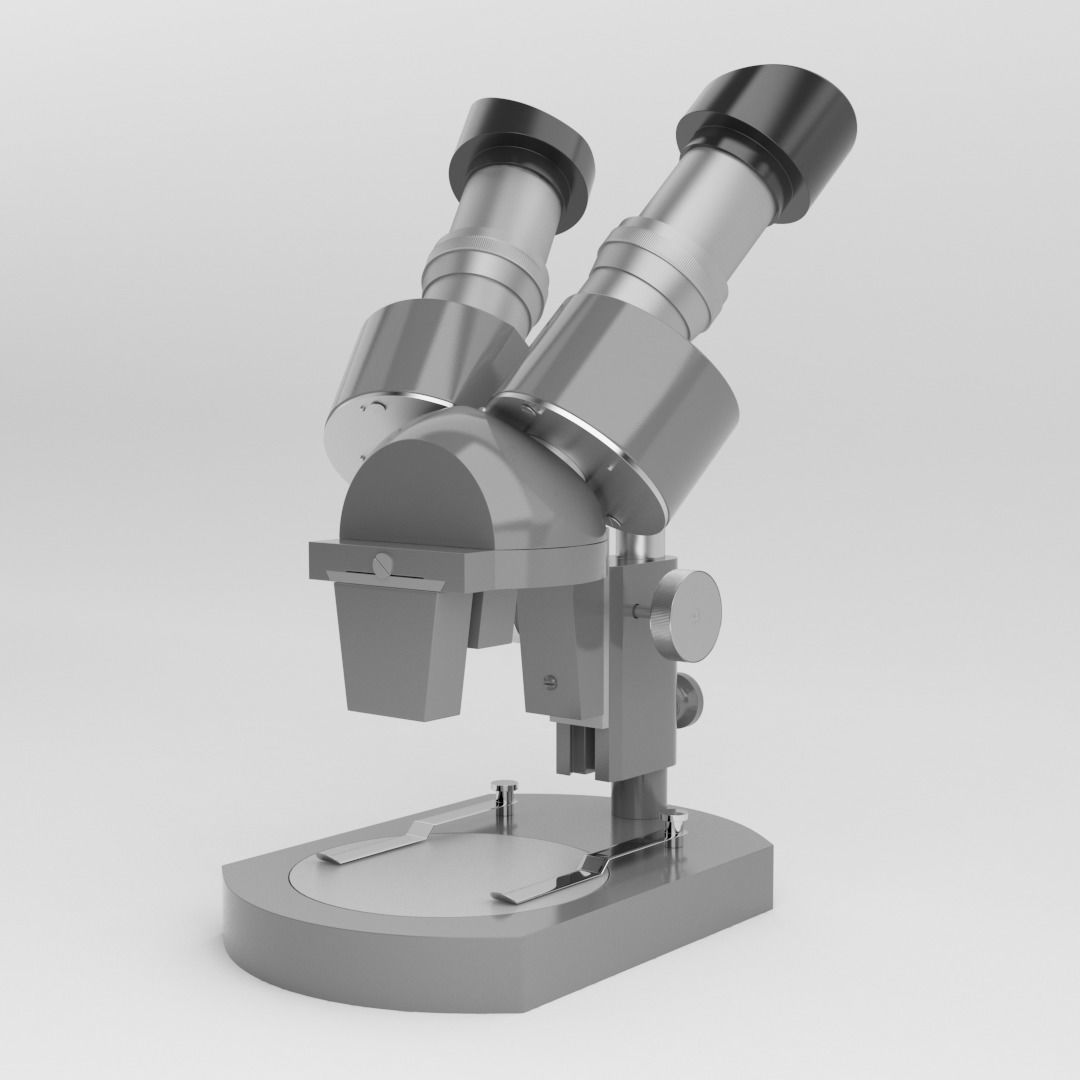 Microscope 3D model_0