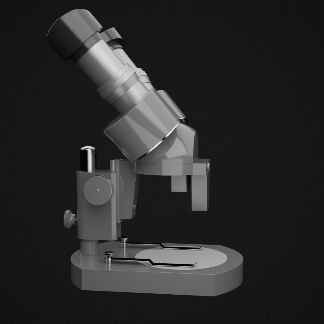 Microscope 3D model_3