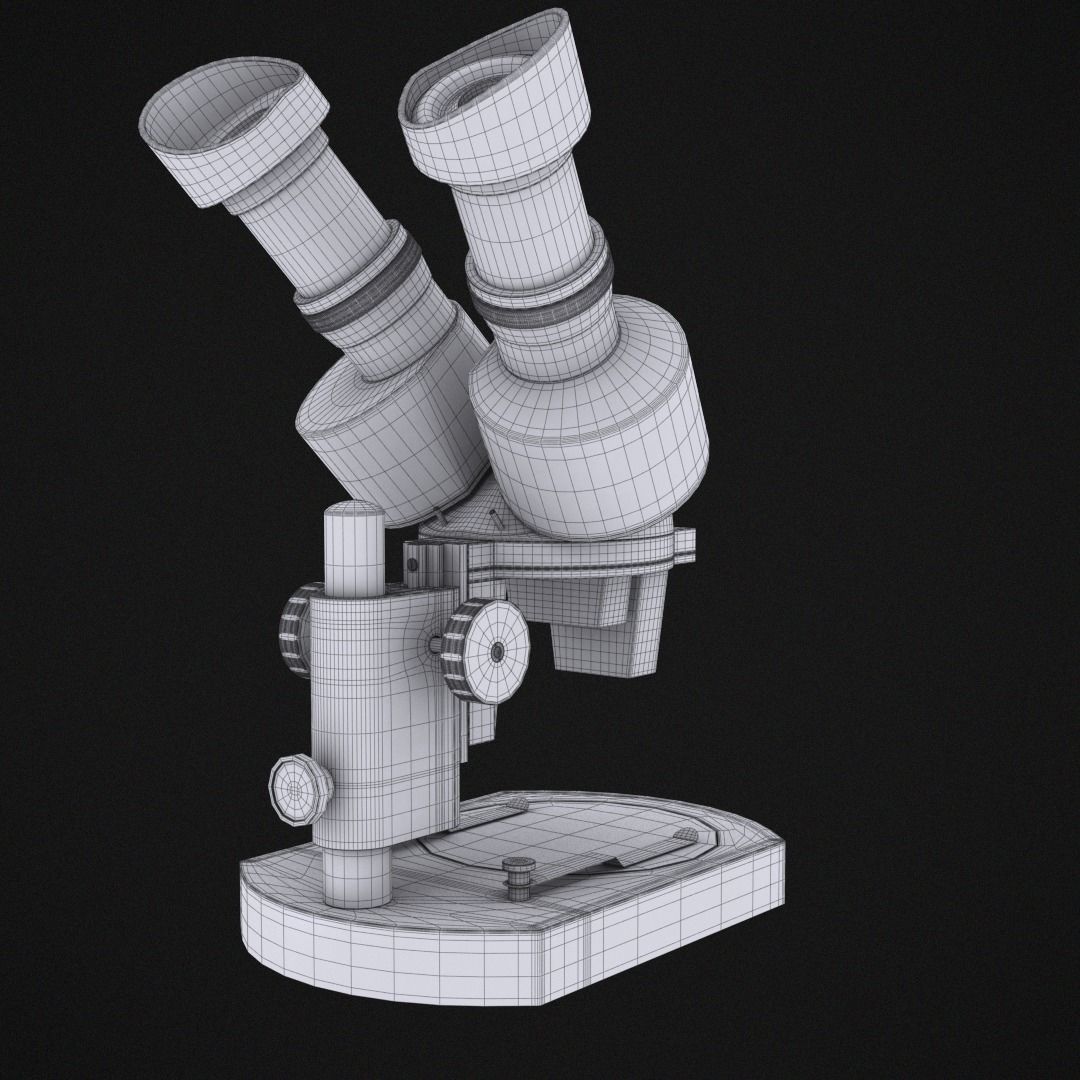 Microscope 3D model_10
