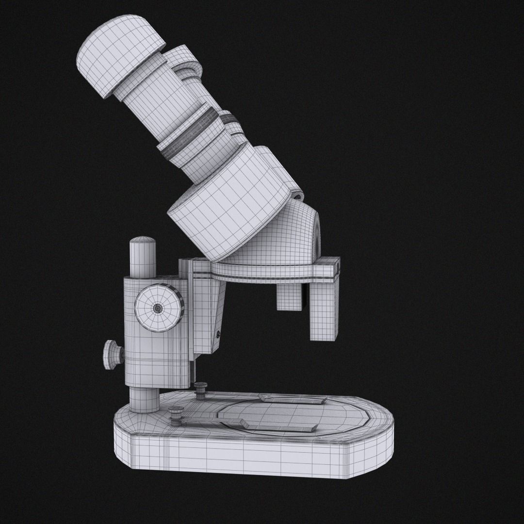 Microscope 3D model_9