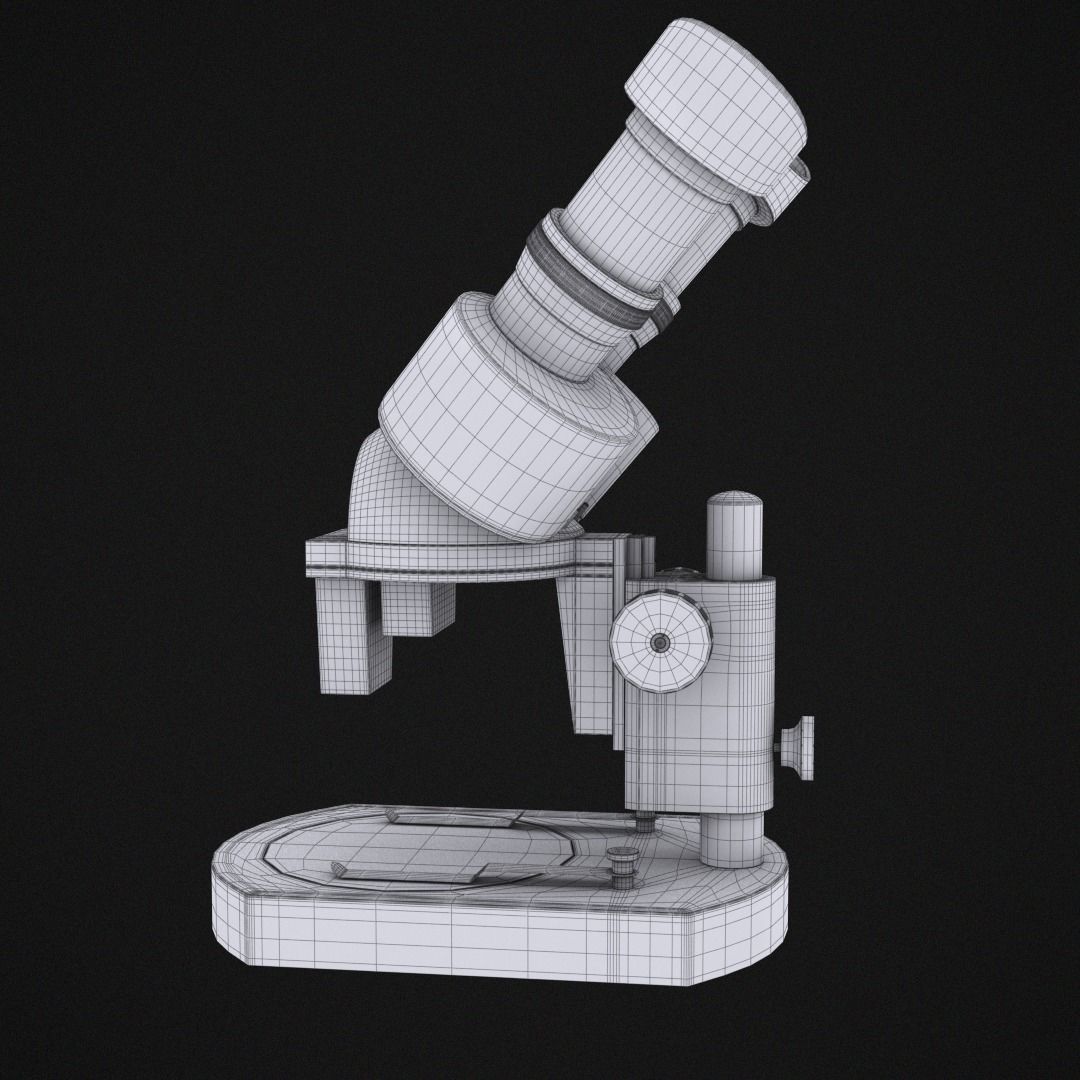 Microscope 3D model_12