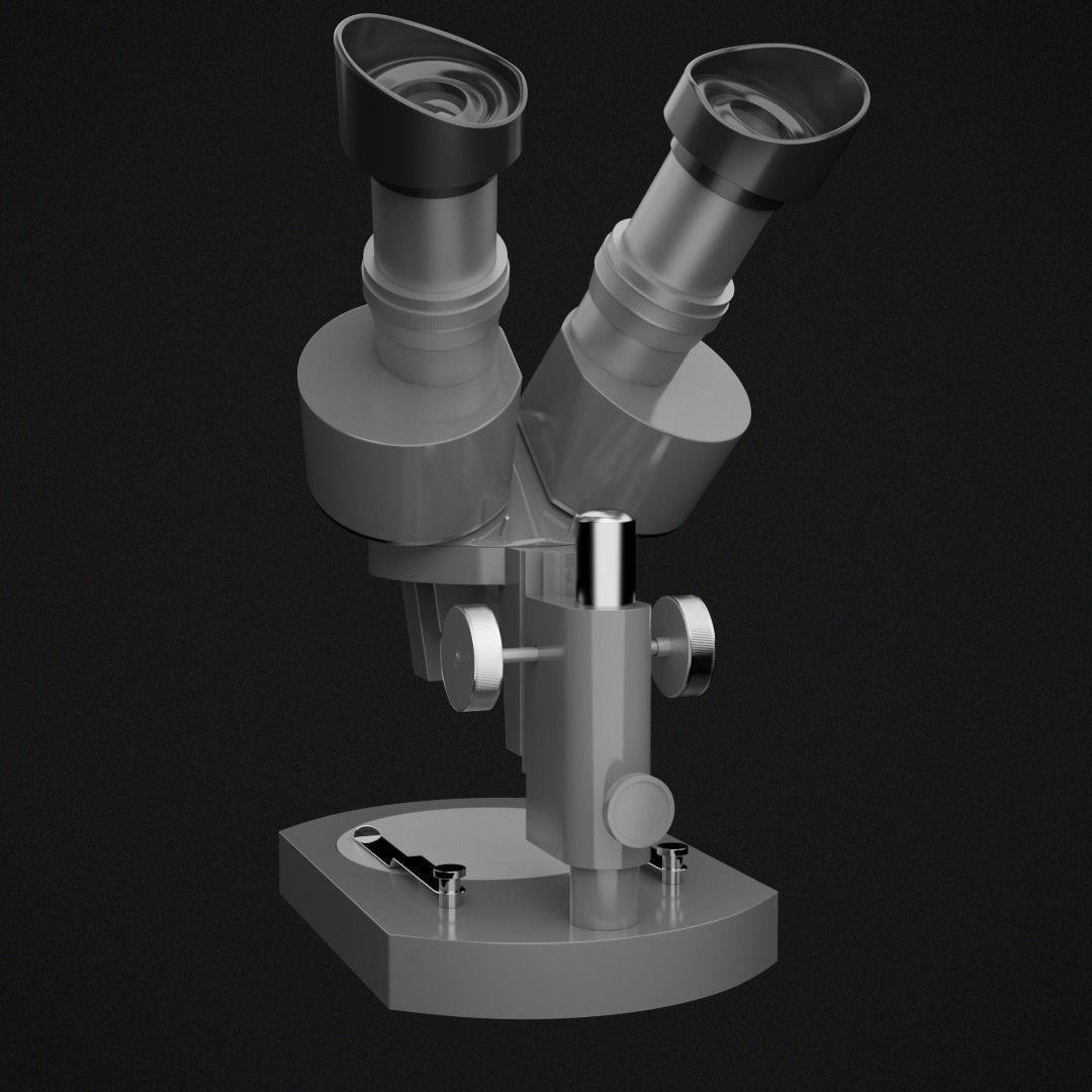 Microscope 3D model_5