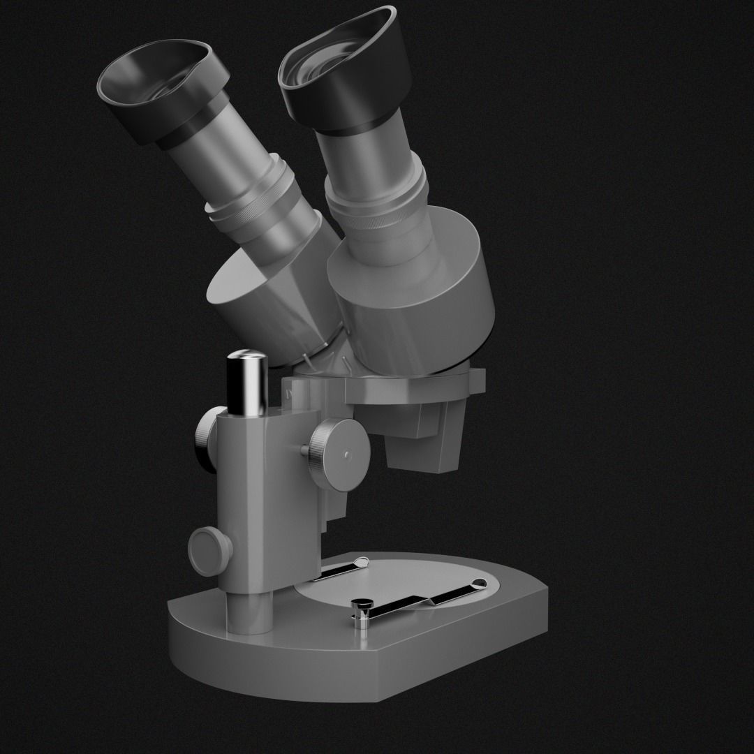 Microscope 3D model_4
