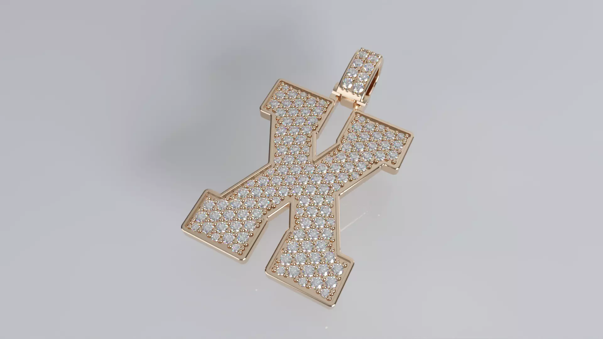 Varsity Pendant - X 3D print model