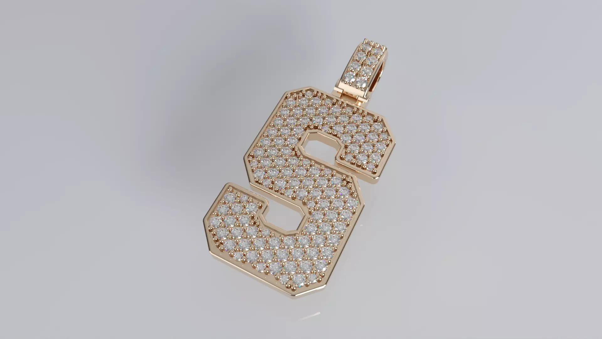 Varsity Pendant - S 3D print model